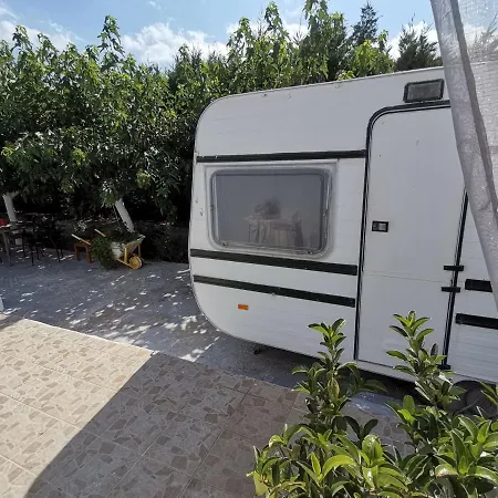 Campsite Green Garden Caravan